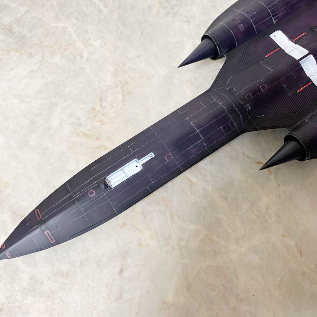 ハセガワ 1/72 SR-71 ブラックバードラストミッション をつくる。 – UC 