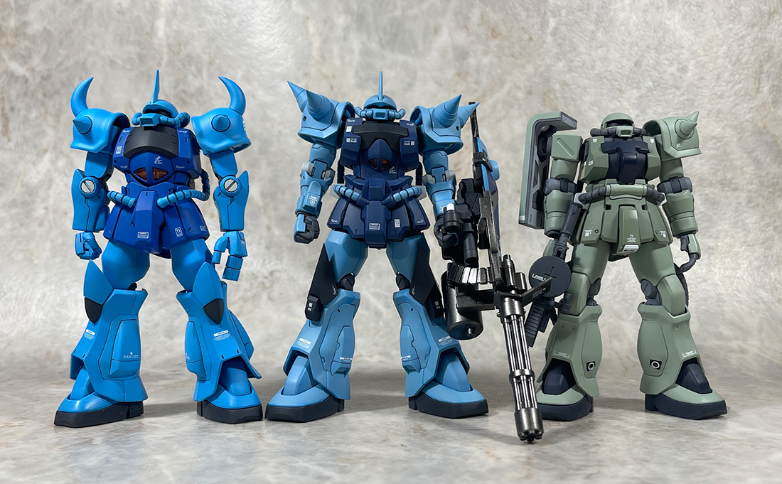 HGUCグフカスタム 完成報告。 – UC-TIMELINE. ガンプラ好きだけど