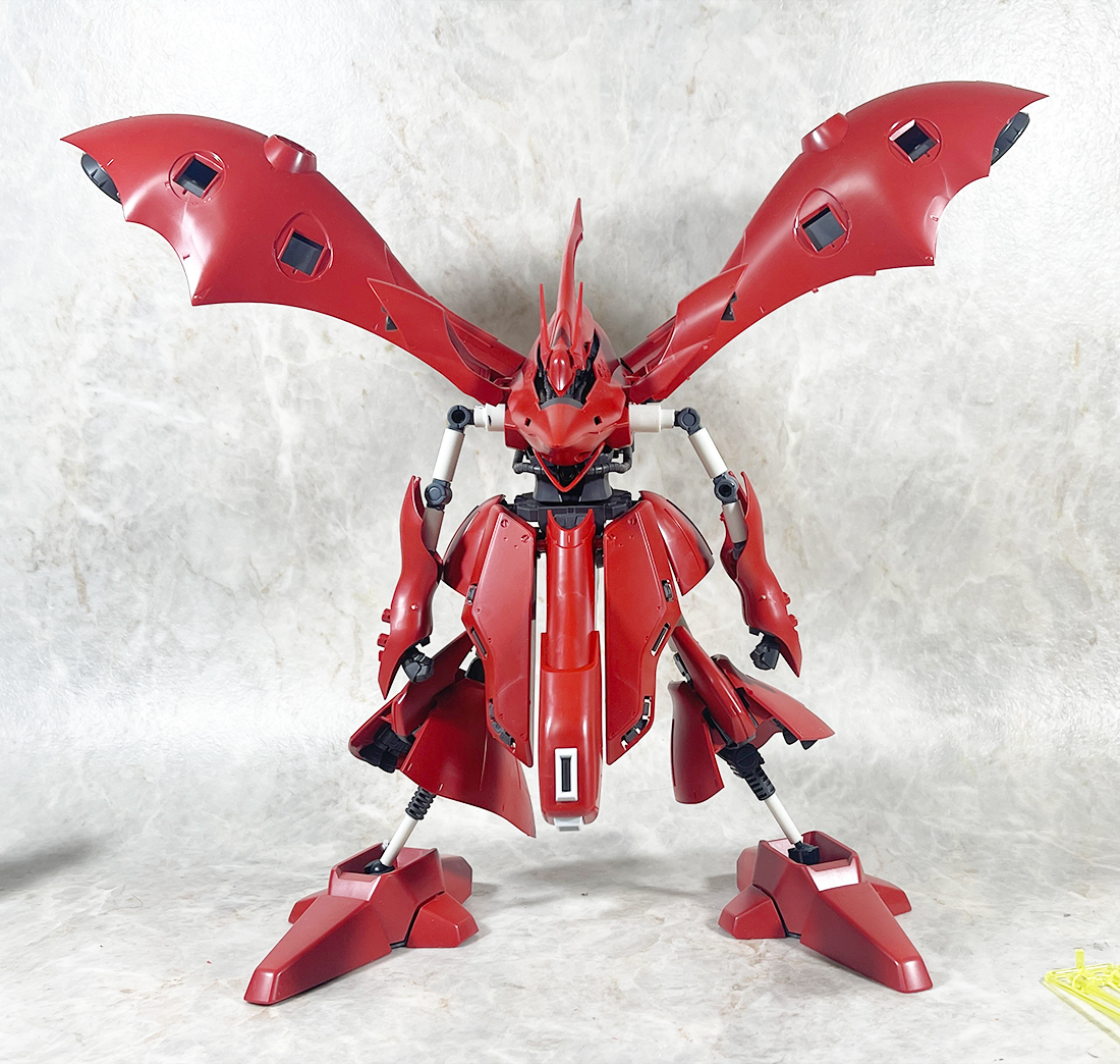 HGUC MSN-04IIナイチンゲールをつくる。その2：体型変更ほか。 – UC